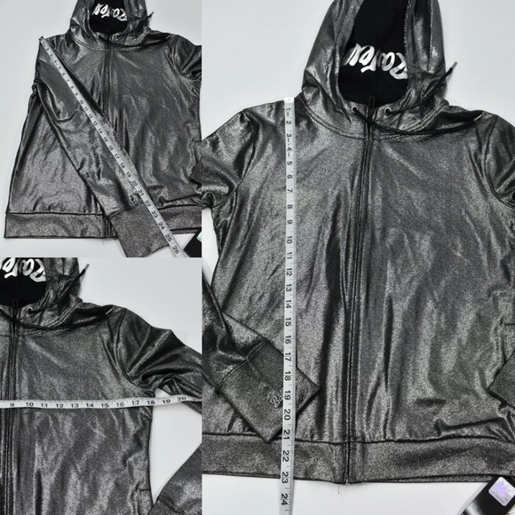 ALL SPORT COUTURE NFL Hooded Sweater Jacket Sz S - Picture 4 of 8